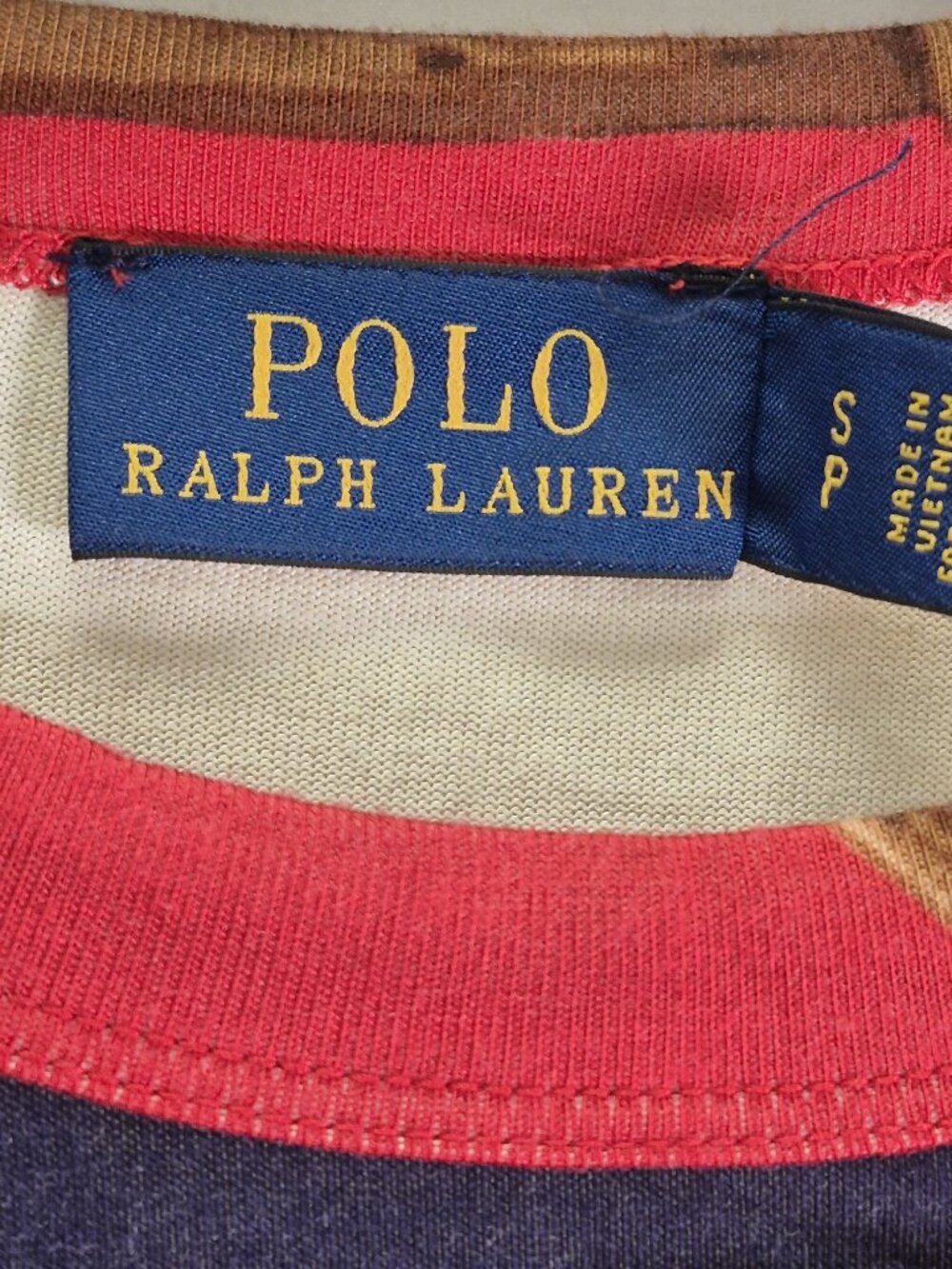 Polo Ralph Lauren Scarf-Print Long-Sleeve Wrap Midi Dress Size S NWT - Picture 4 of 6